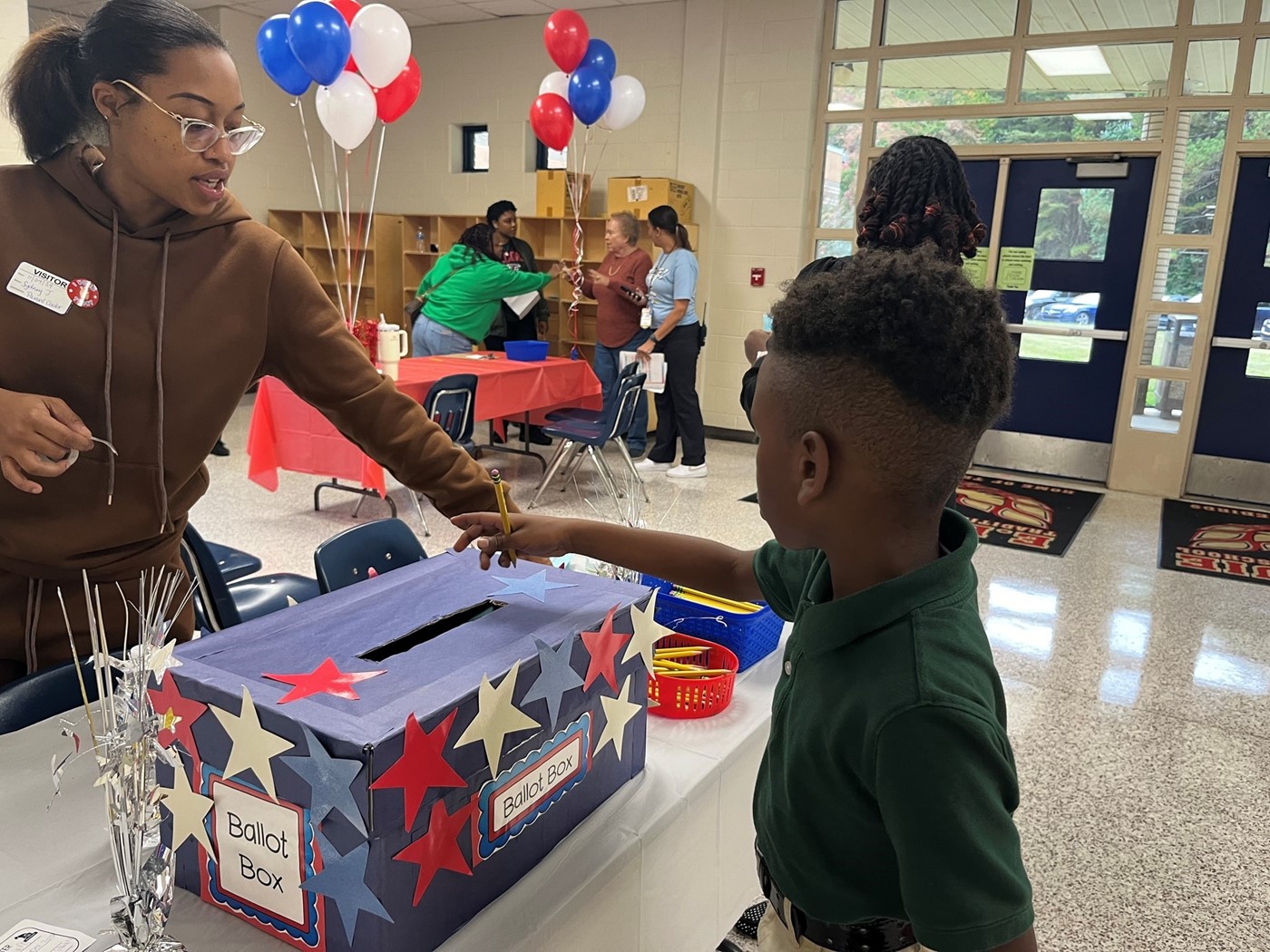 Bouie students &#34;Rock the Vote!&#34;